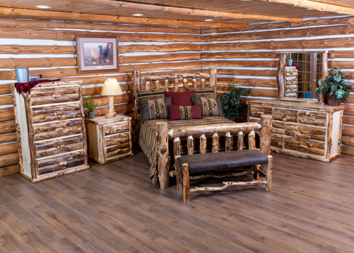 Amish Colorado Aspen Classic Bedroom Set Byler's Rustic Furniture