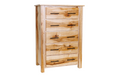 Amish Colton Chest of Drawers - Rustic Brown Maple Natural - Amish Rustic Chest of Drawers