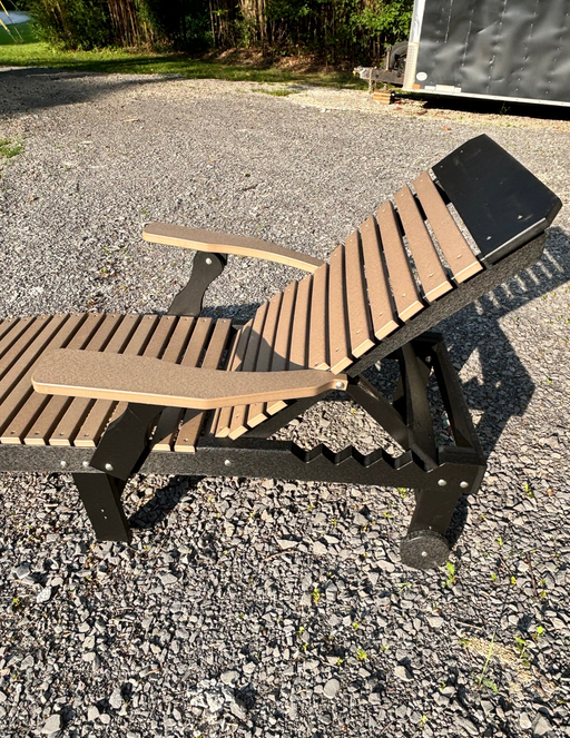 Amish Comfort Back Poly Chaise Lounge - Amish Poly Chaise Lounge - In-Stock 1