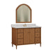 Amish Conway Bathroom Vanity - 48" Wide - Cherry Wood Natural Finish - Trusty Wood - Amish Made Bathroom Vanity - Mid-Century Modern Bathroom Vanity 2