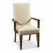 Quick Ship Corbin Dining Arm Chair Fabric Dining Chairs Contemporary Heartland Fabric Standard