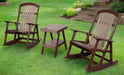 Amish Cottage Lite Polybent Rocking Chair - E-Mar Backyard - Amish Made Polybent Rocking Chair 1