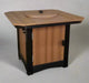 Counter Height Fire Pit Table Amish Poly Outdoor Fire Pit Counter Table Front Facing