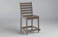 Amish Counter height Meadow dining Chair poly outdoor gray furniture