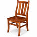 Amish Country Auburn Dining Chair - Emerson Woodcraft - Contemporary Amish Dining Chair - Solid Oak - Side Chair