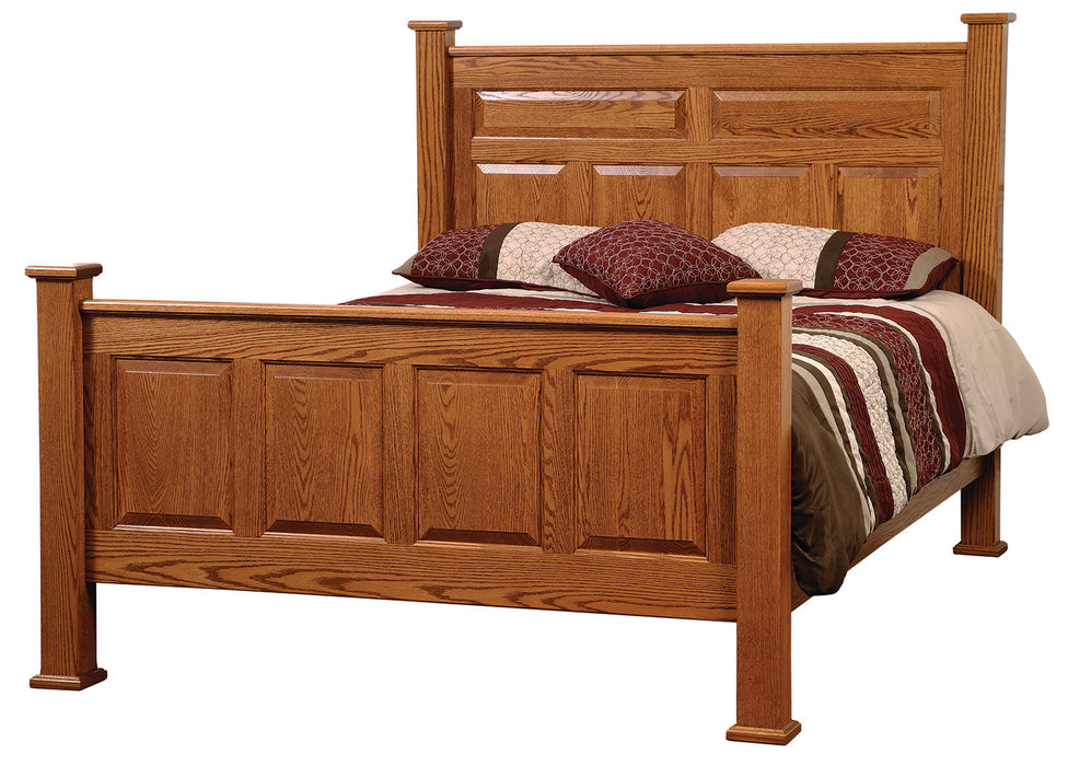 Amish Country Panel Bed