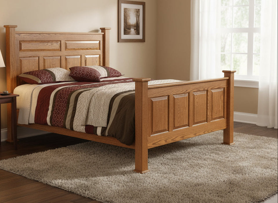 Amish Country Panel Bed