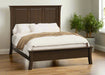 Amish Cove Bed Low Footboard Panel Beds Contemporary