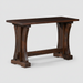 Amish Dawson Creek Sofa Table Rough Sawn Wormy Maple Farmhouse Style Sofa Table Ruff Sawn Furniture
