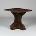 Amish Dawsons Creek End Table Ruff Sawn Maple Square Top Table