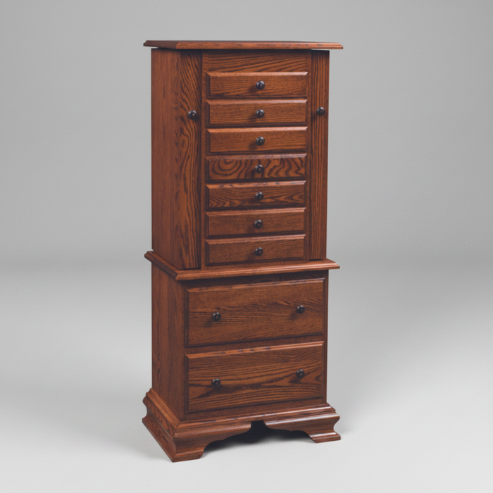 Deluxe Clockbase Jewelry Armoire Jewelry Armoires Mission