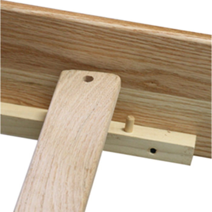 Dial Pinned Bed Slat Close Up