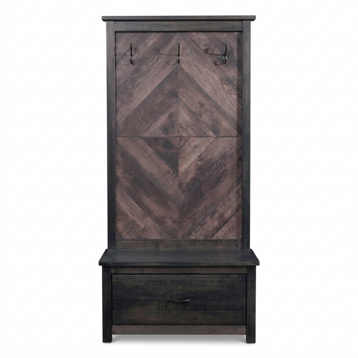 Amish Diamond Hall Seat
