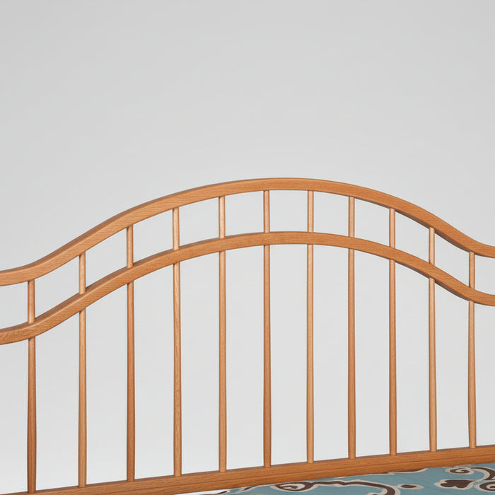 Amish Double Bow Victorian Bed