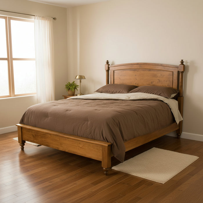 Amish Duchess Bed Panel Beds Traditional