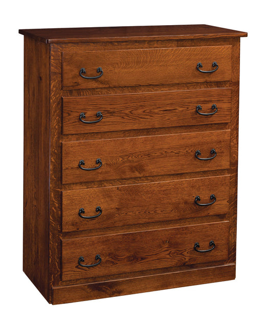 Amish Dutch Quality Chest of Drawers - Quarter Sawn White Oak