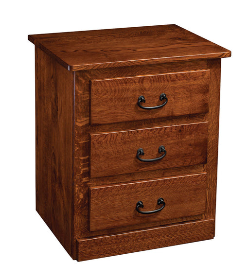 Amish Dutch Quality Nightstand - Quarter Sawn White Oak