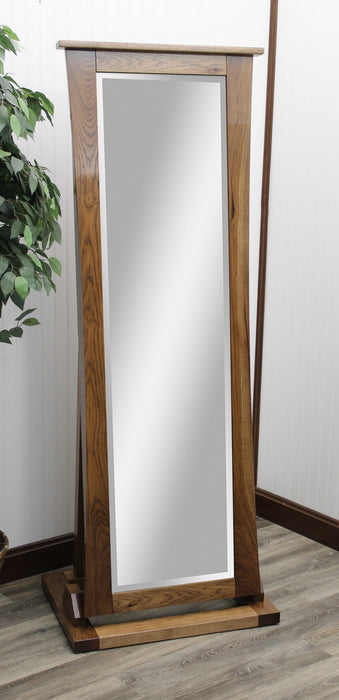 Amish ERD Trenton Shaker Leaner Jewelry Mirror
Sliding Mirror (Slides To The Right Standard)
Hinged Earring Door
11 Hook Necklace Board