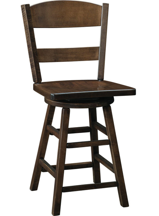 EWC Amish Barstool Front Facing