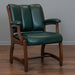 Amish Edelweiss Client Arm Chair Fabric/Leather Office Chairs Heartland Fabric Indoor Fabric