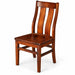 Amish Emerson Dining Chair - Emerson Woodcraft - Contemporary Amish Dining Chair - Solid Cherry - Side Chair