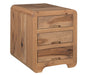 Amish Europa 3 Drawer End Table Amish Contemporary End Tables