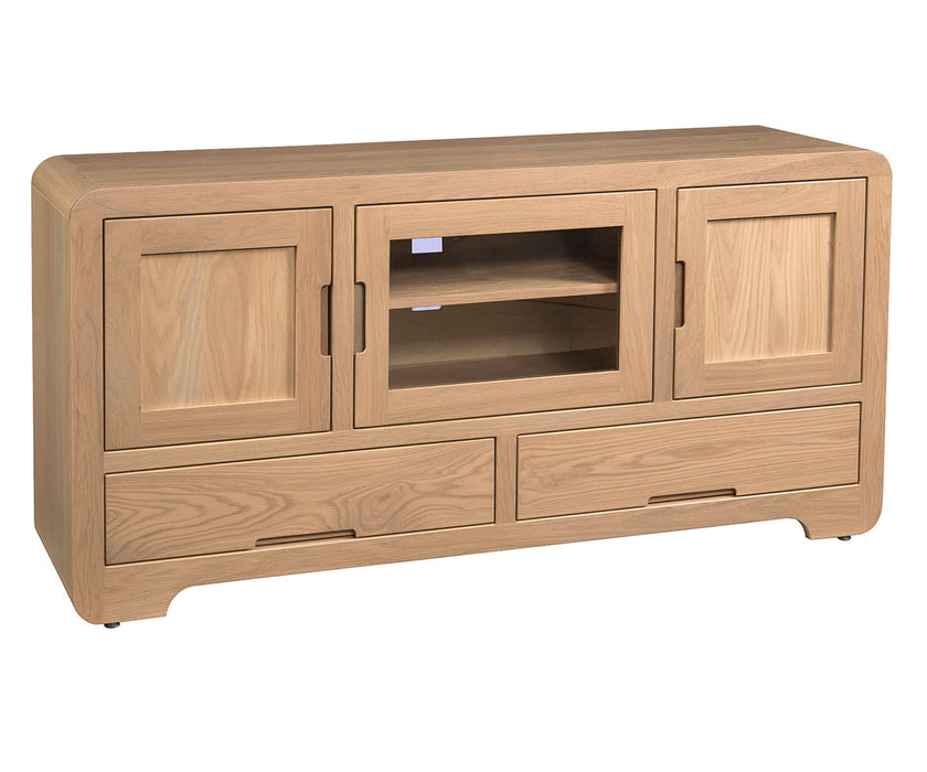 Europa Tv Stand Amish Made by Ashery Oak Contemporary Tv Stand Style
