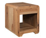 Amish Europa Open End Table with Finished Backing