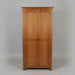 Amish Farmhouse Storage Pantry Double Door Flat Panels Parkview Shaker Leg
