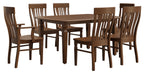 Amish Fiona Dining Set Leg Table & Chair Sets Shaker Traditional