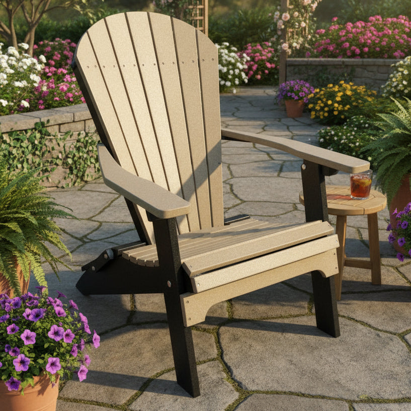 Amish Folding Superior Adirondack Chair