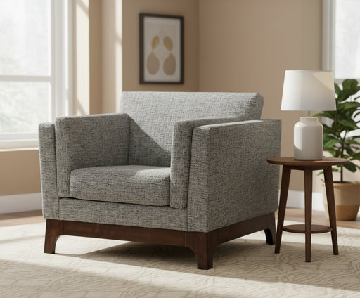 Amish Fushion Armchair - Solid Wood Amish Living Room Furniture - Quality Fabrications - Commercial Photo