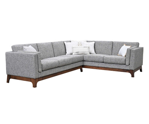 Amish Fusion Sectional Sofa - Quality Fabrications - No Background Photo