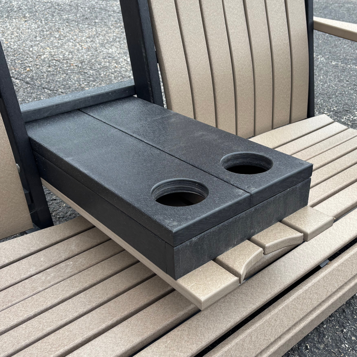 Amish Gateway Bentback 5' Swing With Cupholders - In-Stock - Multiple Colors
