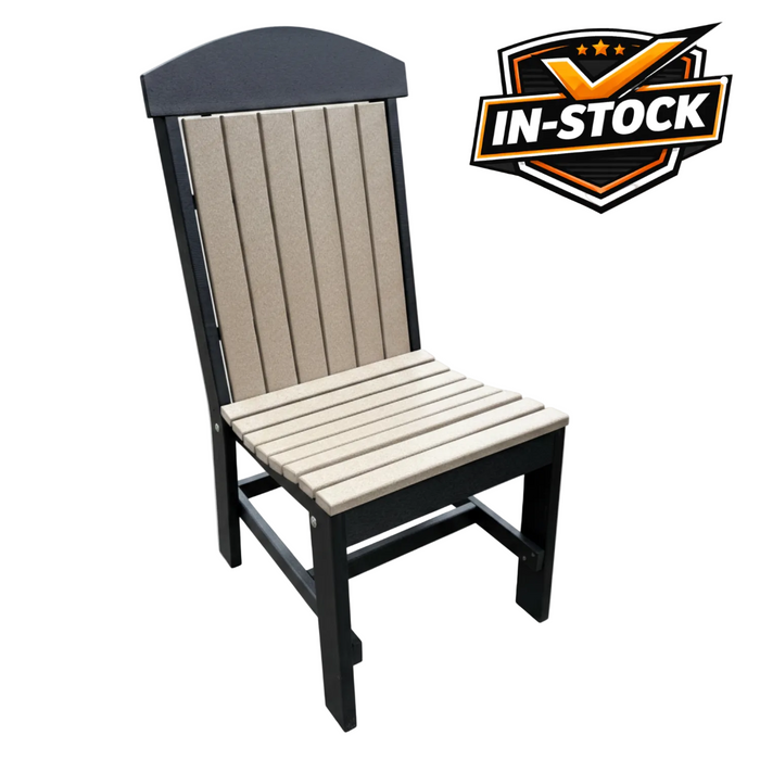 Amish Gateway Dining Set -In Stock
Made With HDPE Weather Resistant, Eco-Friendly Material
Rust Proof Stainless Steel Hardware
Maintenance Free!
Choose From 20+ Colors &amp; Color Combinations
Weatherwood on Black