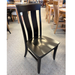 Amish Golden Gate Live Edge Table w/ Avalon Side Chairs Dining Set - In-Stock
 Maple- Ebony