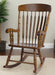 Amish Grandmother Rocking Chair Traditional Old Fashion Solid Oak Rocker 