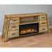 Amish Hamilton Fireplace Mantel
 1" Thick Top: 74" Wide x 18" Deep
- Top Shelf: 34.75" Wide x 16" Deep x 10" High
- Solid Wood Construction
- Soft Close Drawers
- Thermostat Controlled