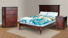 Amish Hamlin Bedroom Set | King Hamlin Bed Nightstand Chest of Drawers - Kohler Woodcraft