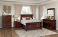 Amish Hampton Bedroom - Amish Made Storage Bed - Hidden Jewelry Storage - J&M Woodworking - Amish Made Traditional Style Bedroom - Solid Maple Bedroom - In-Room Set Photo - 5-pc. Set
