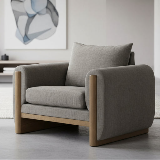 Amish Harmony Chair - Quality Fabrications - In Living Room