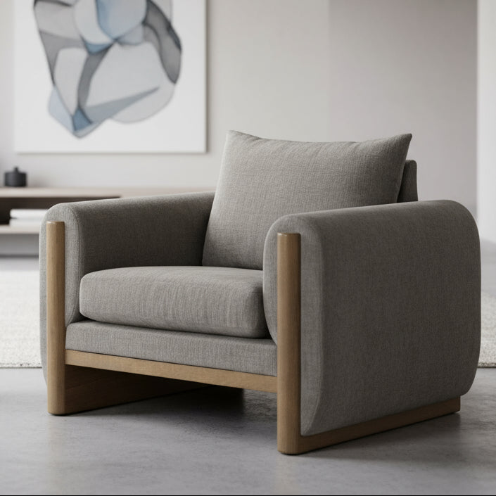 Amish Harmony Chair - Quality Fabrications - In Living Room