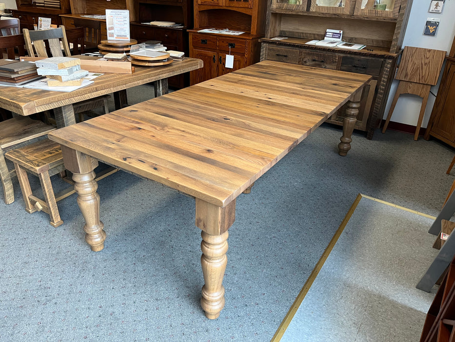 Amish Harrison Reclaimed Barnwood Dining Table Urban Barnwood Furniture Farmhouse Dining Set