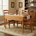 Amish Harvest Leg Drop Leaf Table - 2-10" Drop Leaves on Each Side - Multiple Leg Styles: Shaker Leg, Square Leg, Turned Leg - Solid Oak Drop Leaf Table - No Background - In-Room Photo