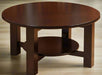 Amish Havanna Round Coffee Table Coffee Tables Contemporary Mission