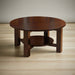 Amish Havanna Round Coffee Table Coffee Tables Contemporary Mission