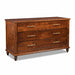 Amish Hawthorne Bun Foot Murphy Cabinet Hide-a-Bed - Brown Maple OCS-113 Michaels Cherry Fold Out Bed Cabinet - Amish Made Murphy Bed Cabinet - Closed Photo