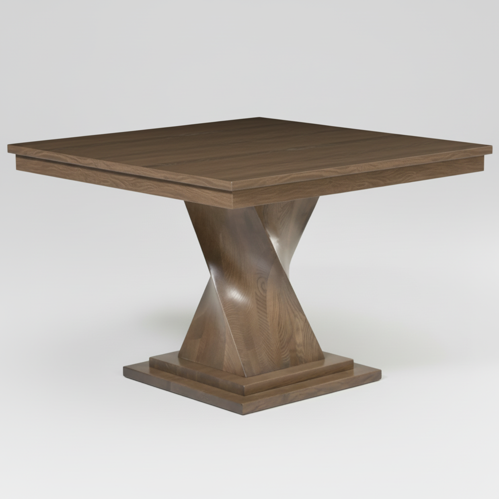 Amish Lexington Twisted Pedestal Table