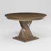 Amish Helix Lexington Twisted Pedestal Base Dining Table 