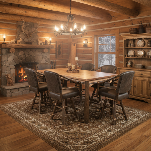 Amish_Hickory_Log_Pub_Set_with_Swivel_Seat_Hoop_Back_Bar_Chairs_and_Hickory_Log_Legged_Pub_Table_Amish